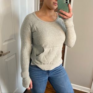 Barefoot Dreams Cream Crew Neck Sweater
